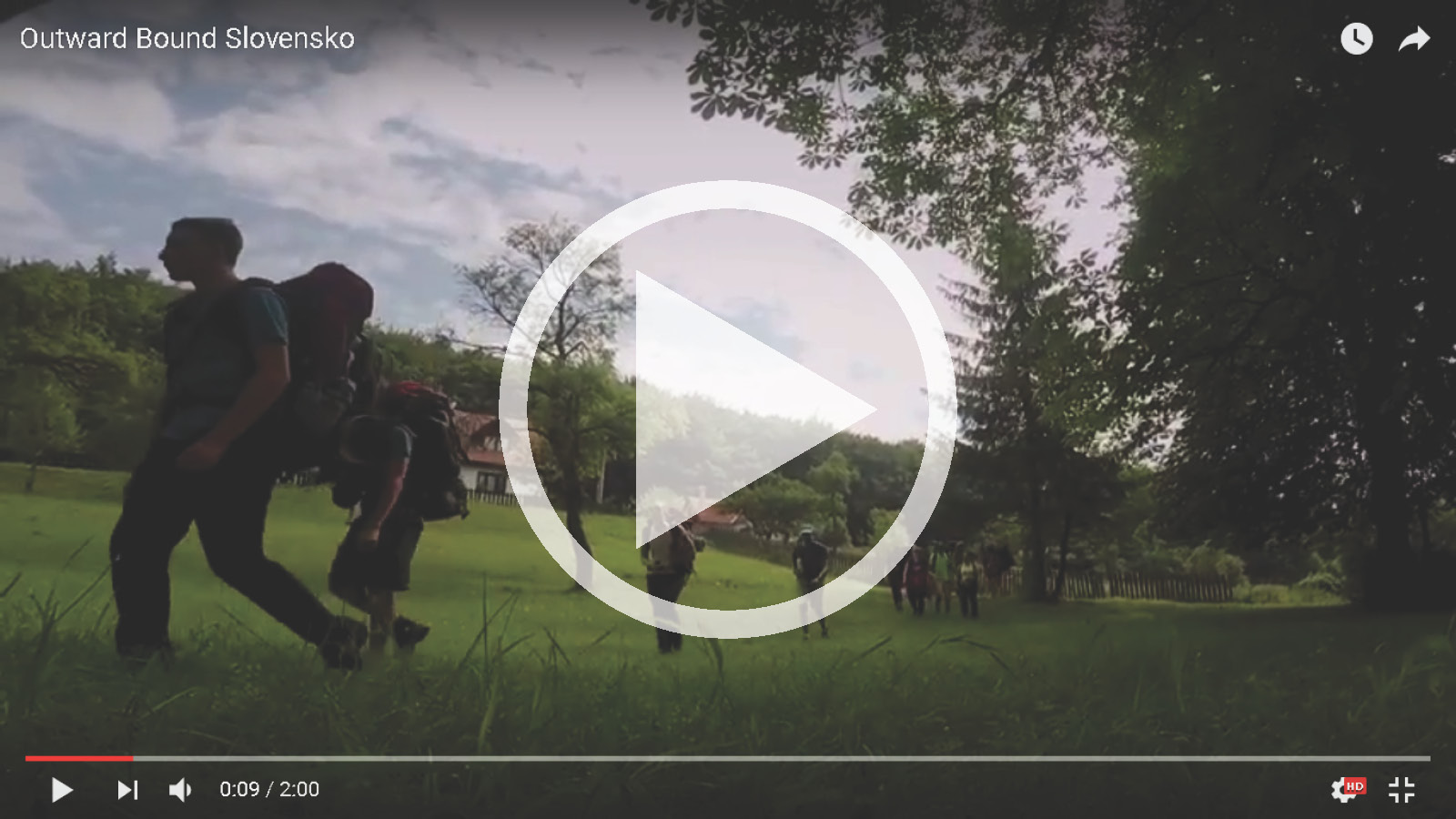 Nové video Outward Bound Slovensko